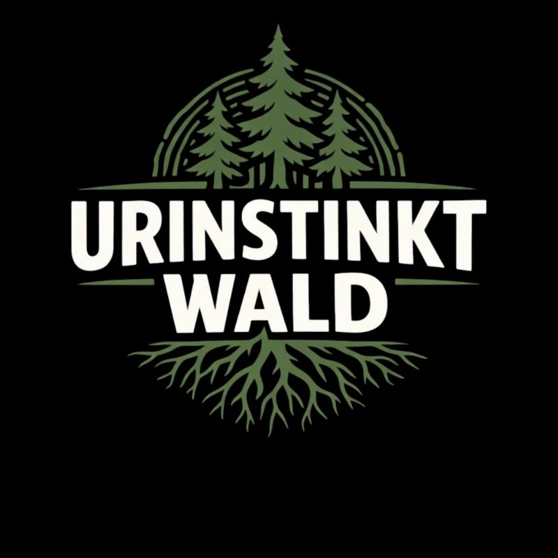Urinstinkt Wald Emblem