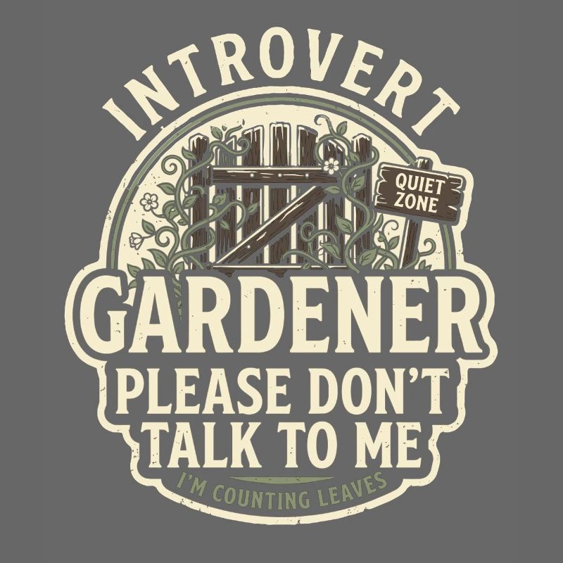 Please do not approach Introvert Gärtner