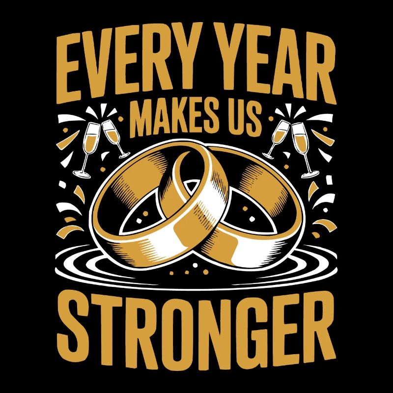 Hochzeitstag des Ehepaares 2026 Ehemann und Ehefrau