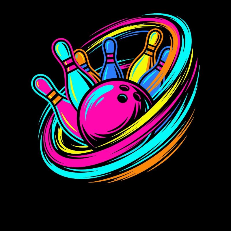 Coup de boule et quilles de bowling