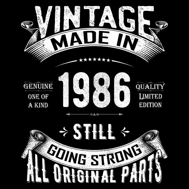 Vintage 1986 Still Going Strong