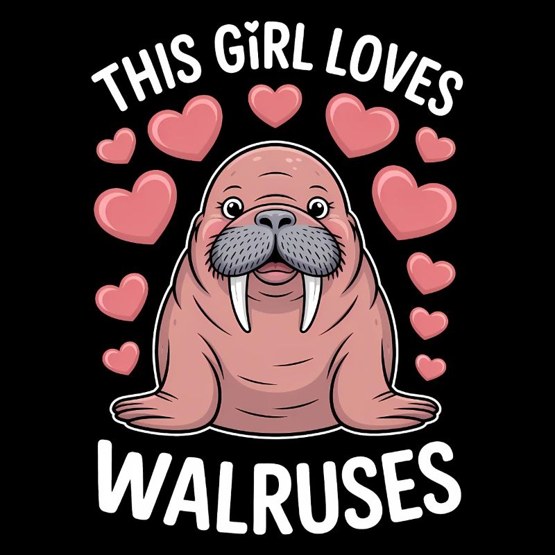 Walross Spruch Walrosse Lustiges Walross Geschenk 