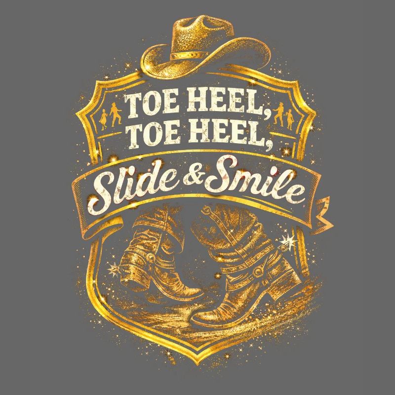 Line Dance Line Dancer Toe Heel
