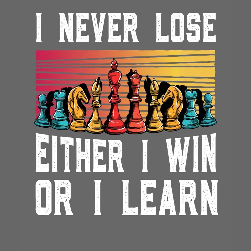 Never Lose – Chess Motivation