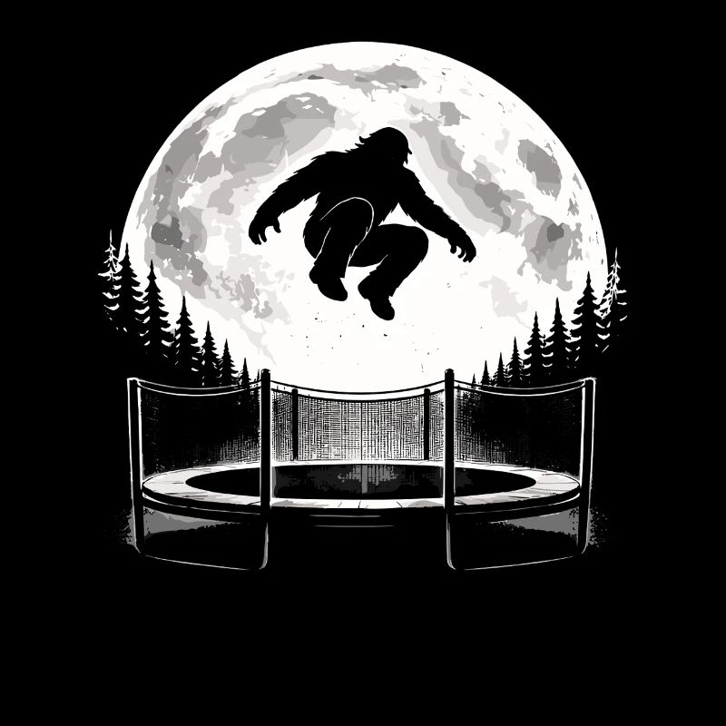 Bigfoot auf Trampolin