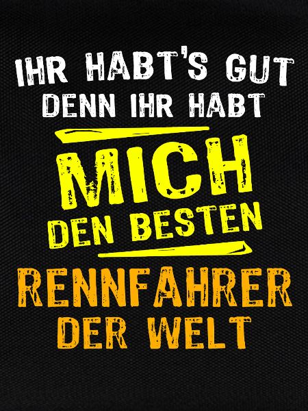 Rennfahrer Geschenk