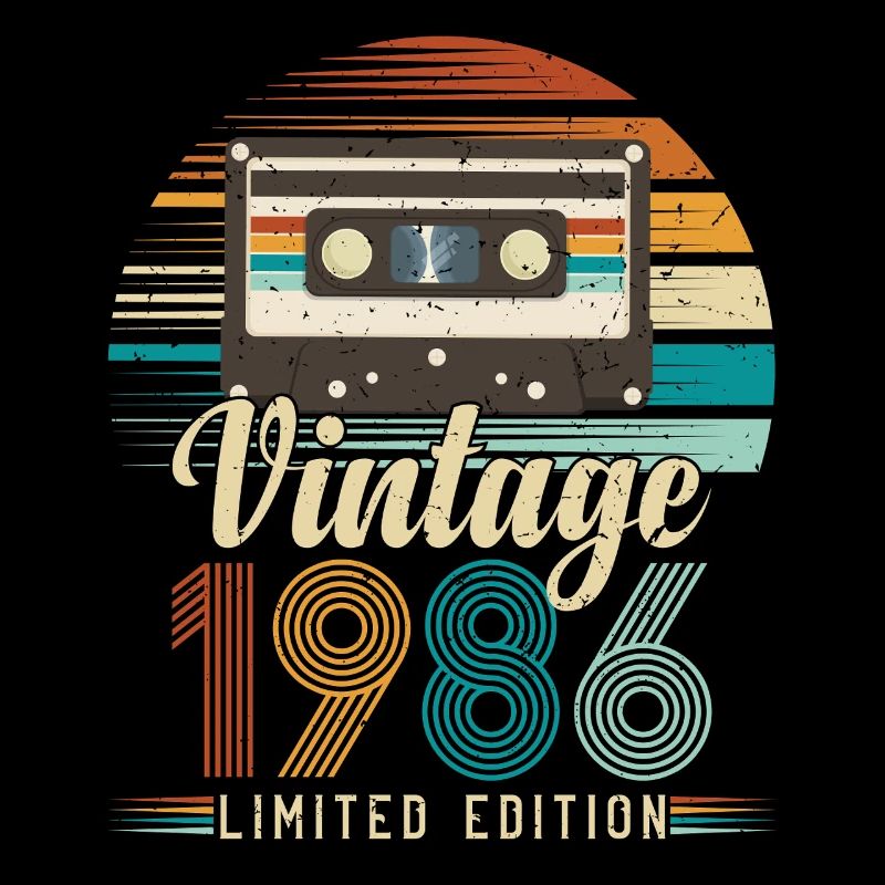 40-jähriges Jubiläum 1986 Geburtstagsgeschenk