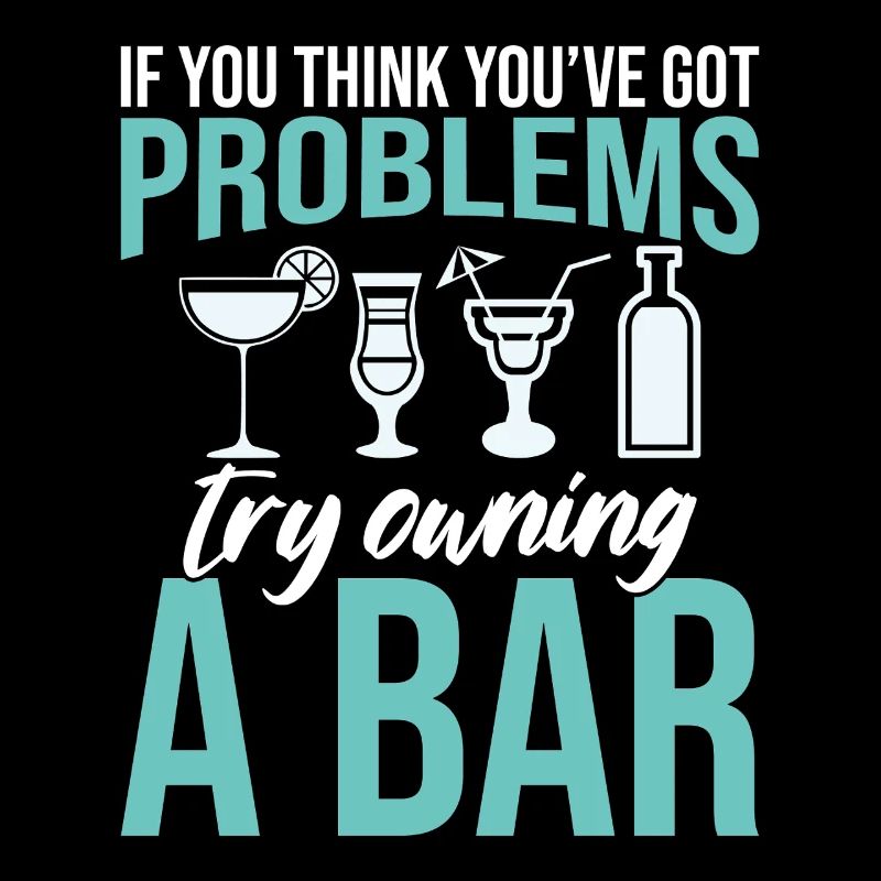 Barman Propriétaire de pub Barman Propriétaire de bar Propriétaire de barmaid
