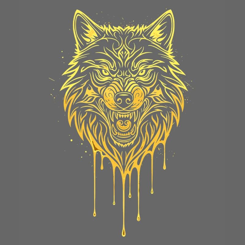 Wolf Kopf Gold Edition