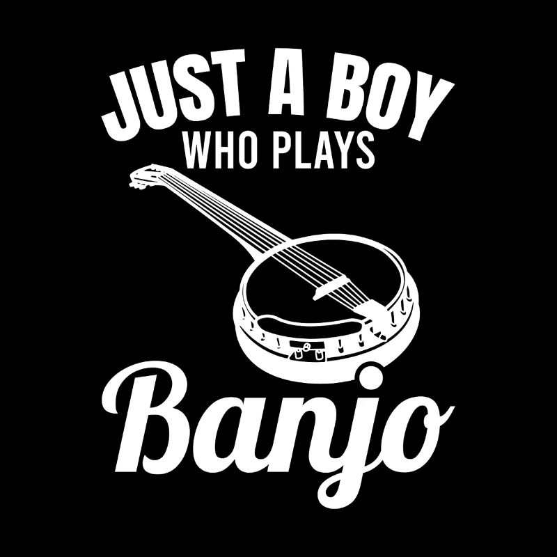 Small banjo player