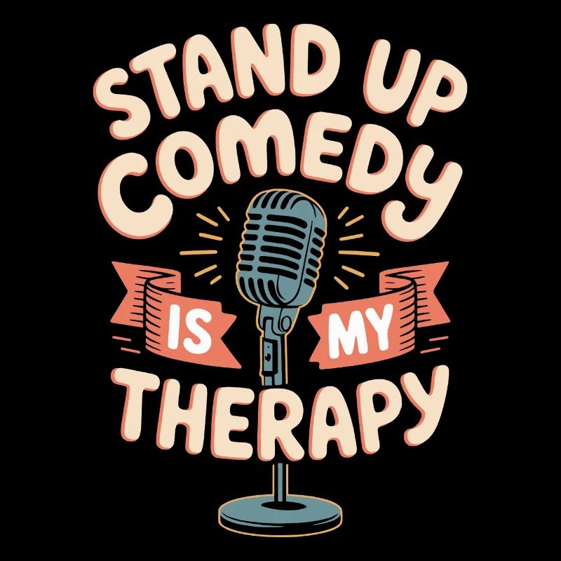 Stand-up comedy is my therapy