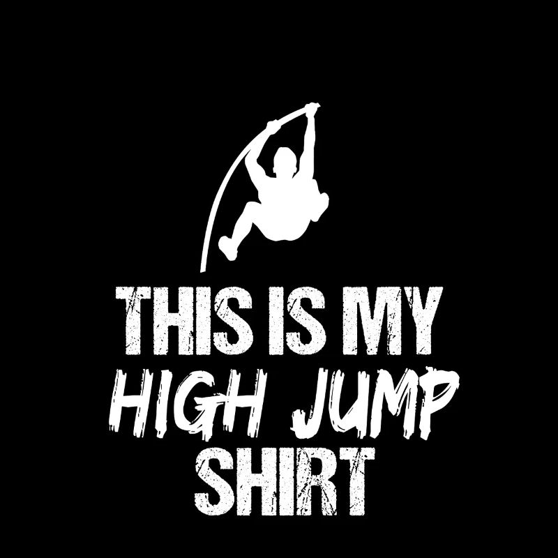 This Is My High Jump Shirt Pole Vault Athlete