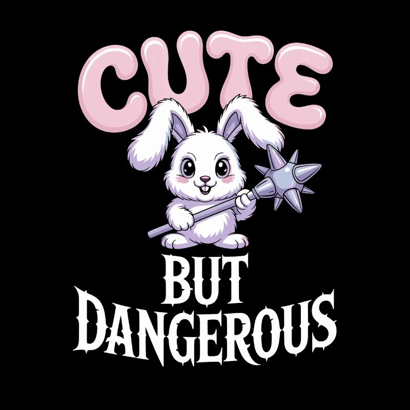 Chat Kawaii mignon mais dangereux et mignon