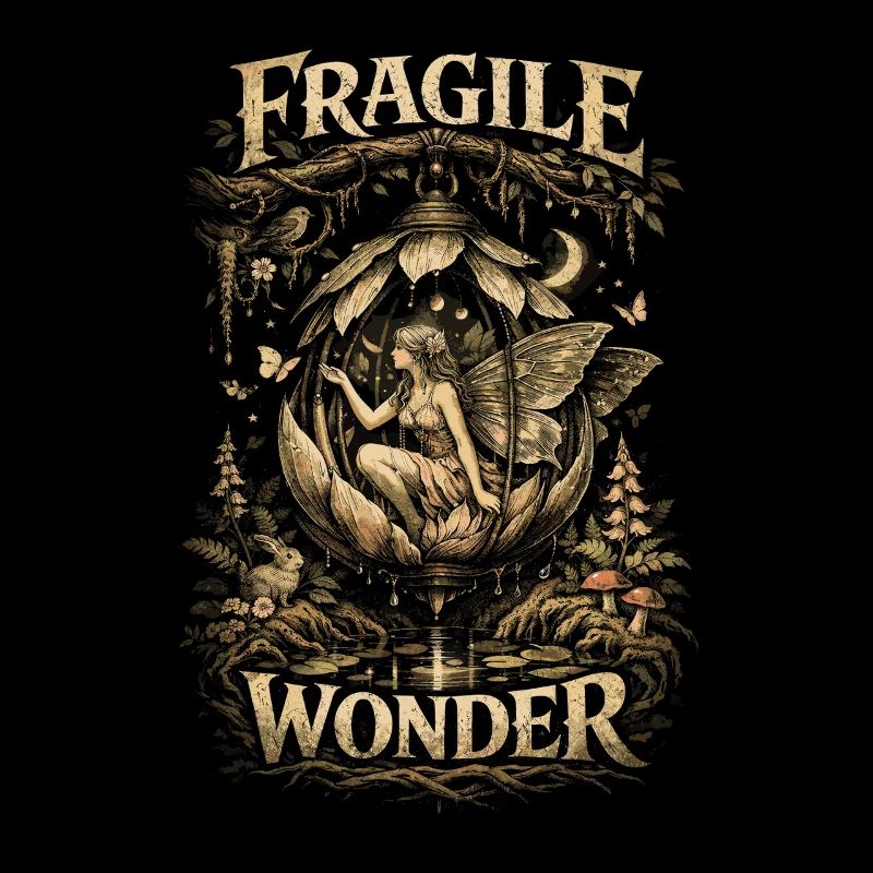 Fairycore Fairy Gothic Fragile Wonder