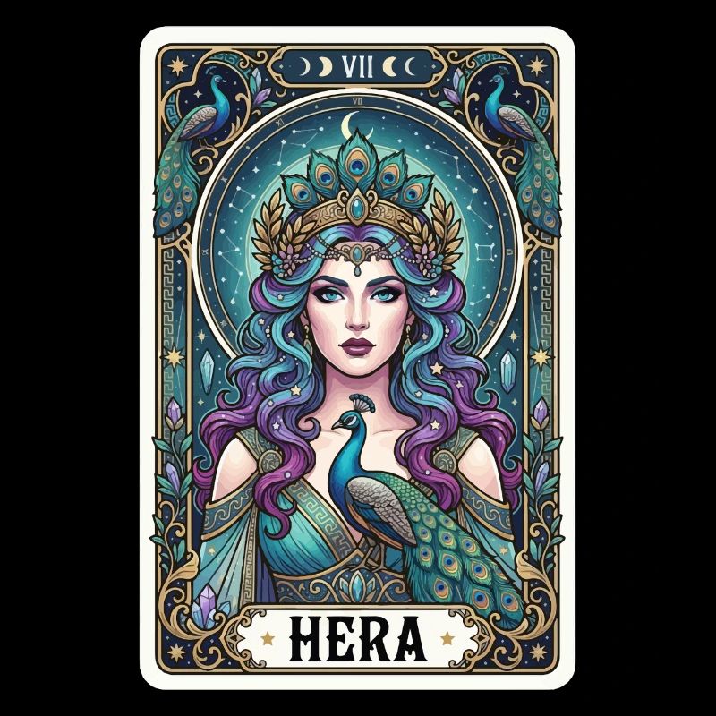 Carte de tarot d’Héra