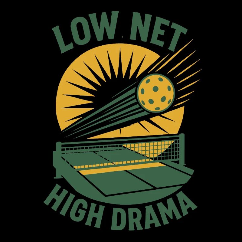 Net bas, drama high | Humour de pickleball
