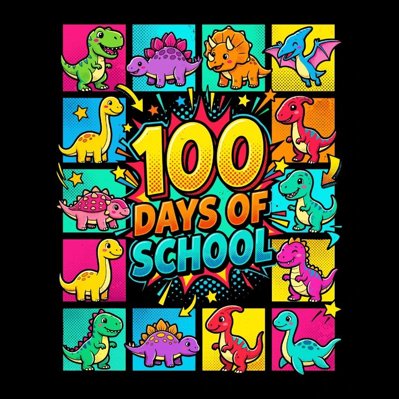 Dino Bunt: 100 Tage Schule