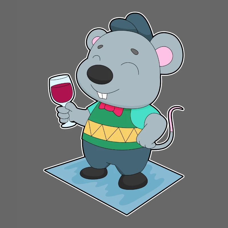 Mouse Red Wine