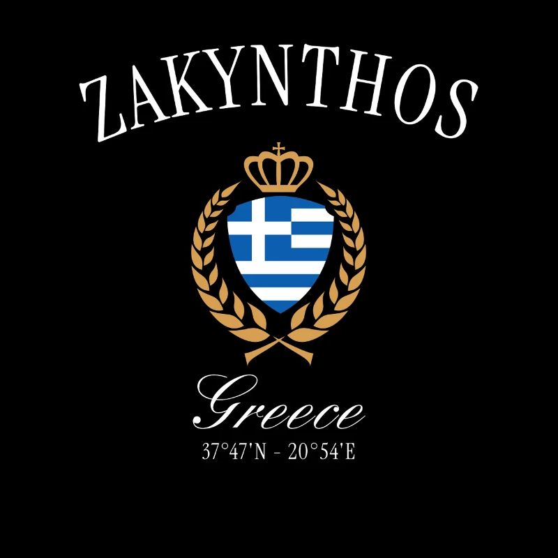 Souvenir de voyage de la couronne de Zakynthos en Grèce