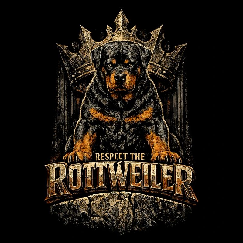 Respectez le chien rottweiler