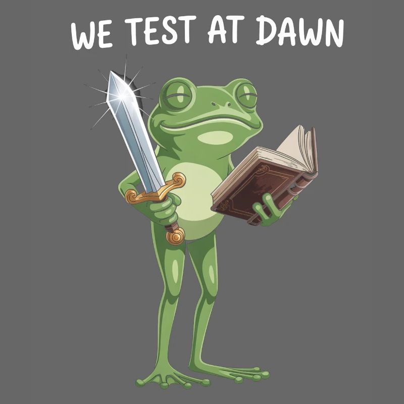 Dawn Quest Frog : Épée et Tome