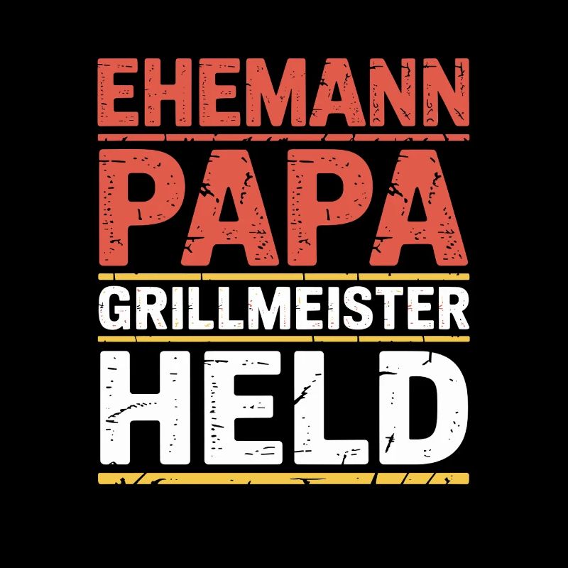 Vatertag Grillmeister Papa Ehemann Männer