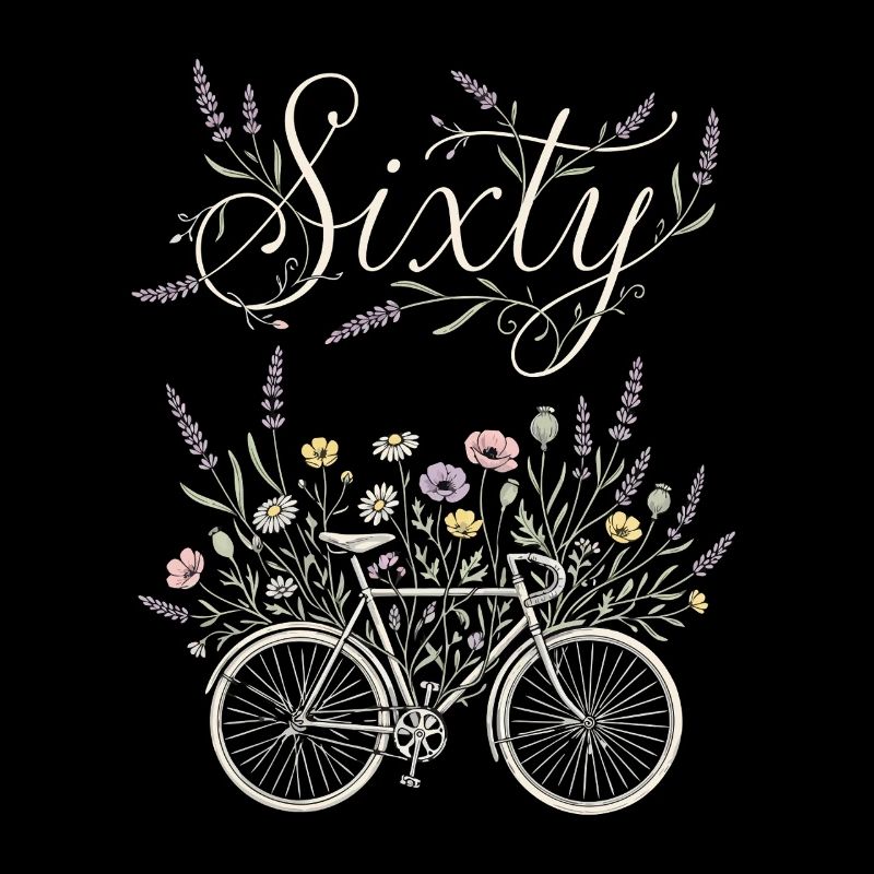 Fahrrad 60. Geburtstag Damen