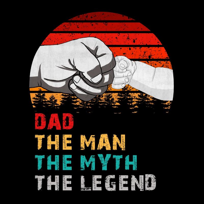 Dad The Man The Myth The Legend Funny Gift