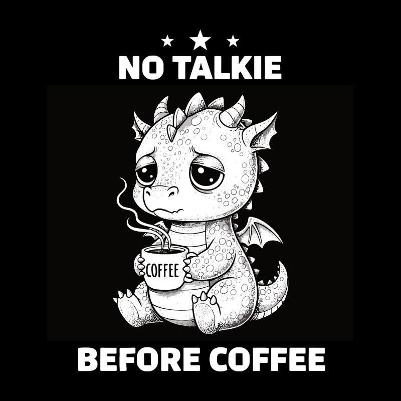 Pas de conversation avant Dragon Amoureux du Café