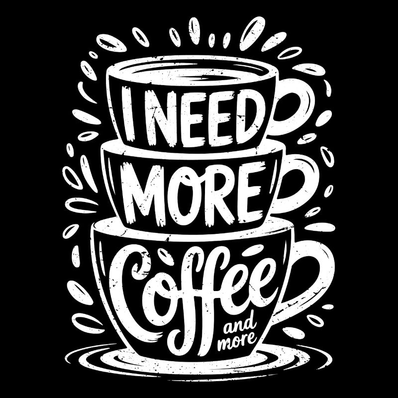 I need more coffee and more