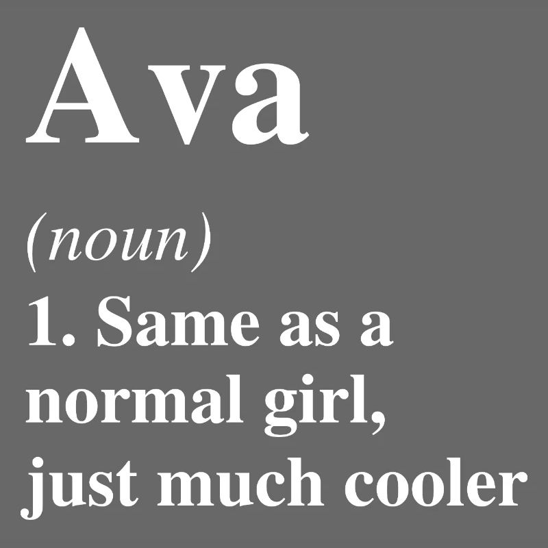 Ava Definition Cooler Name Spruch Geschenk