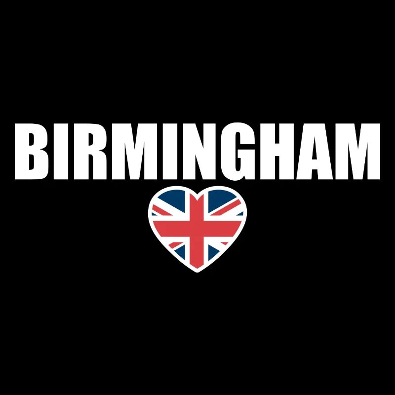 Birmingham Großbritannien Britische Flagge Brite