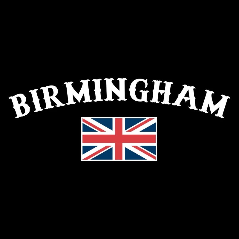 Birmingham Great Britain British Flag British