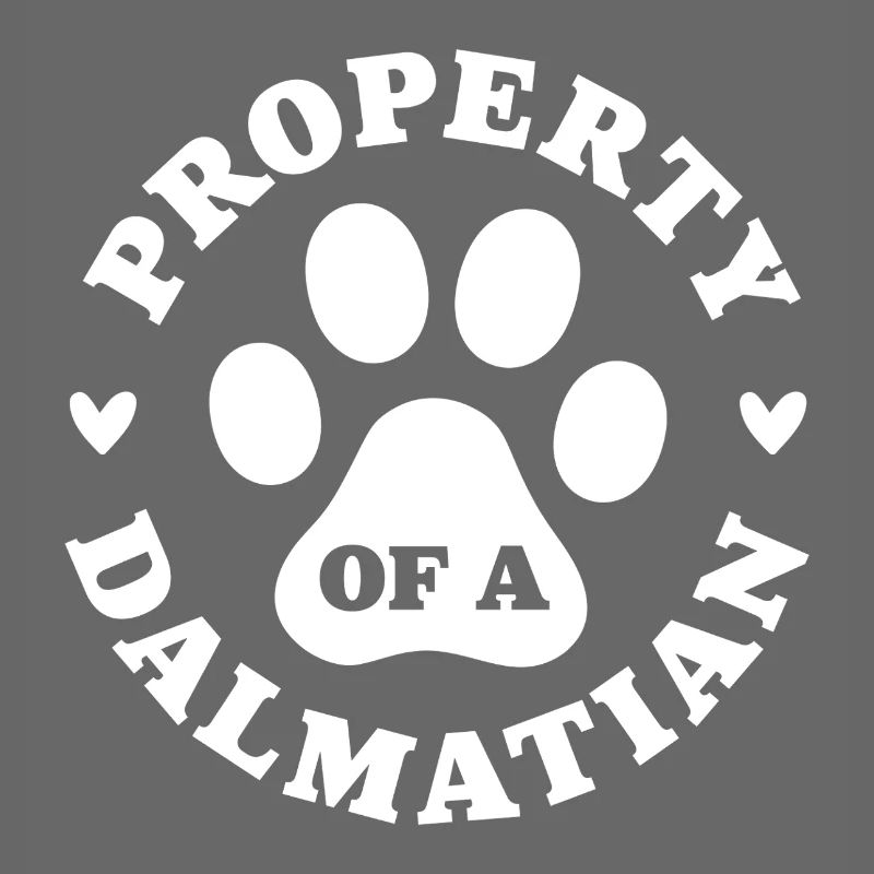 Eigentum eines Dalmatiners