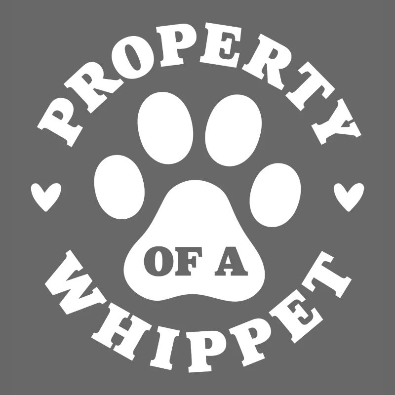 Eigentum eines Whippets