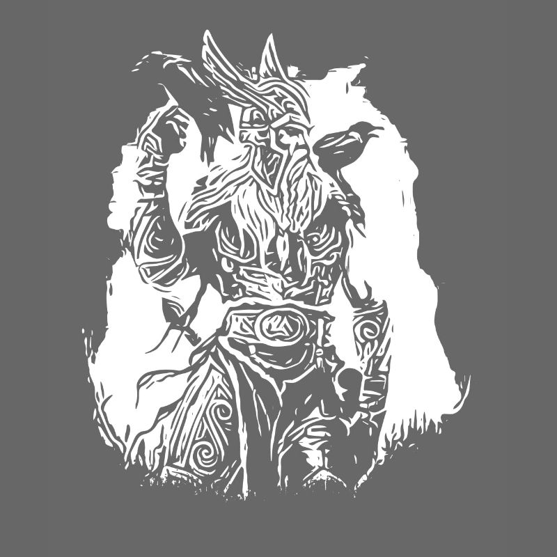 Vikings avec corbeaux