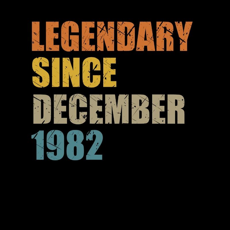 Né en décembre 1982 40 ans 40s 40e anniversaire