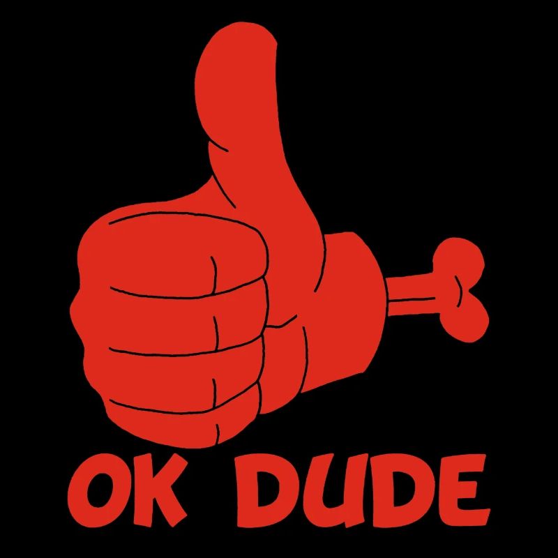 Ok Mann! (rot)