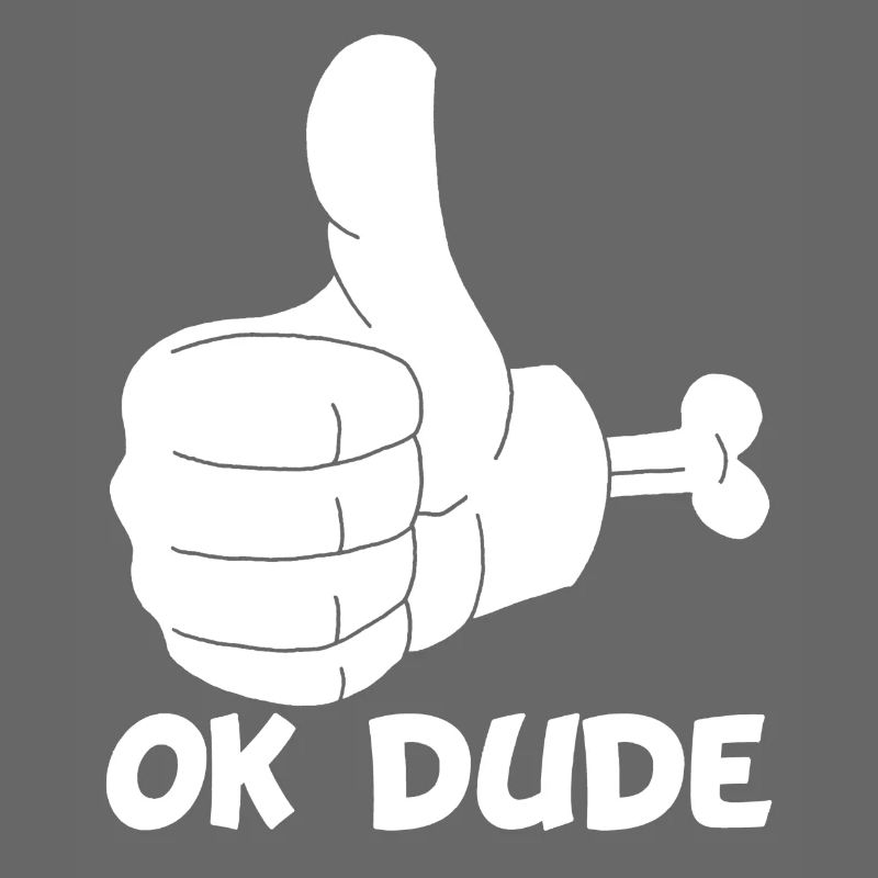 Ok mec ! (blanc)