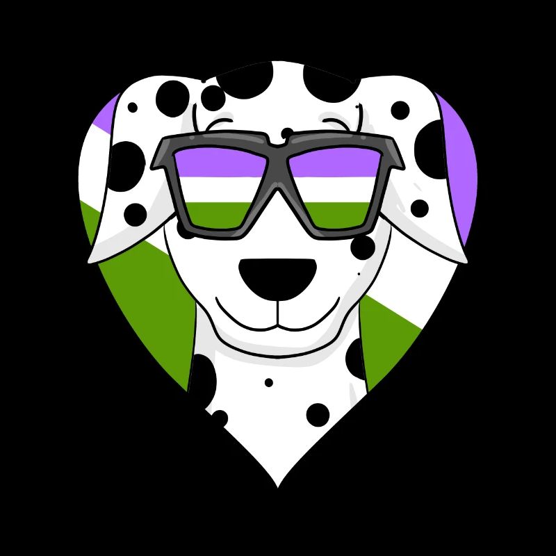 Genderqueer Chien Lgbt Dalmatien