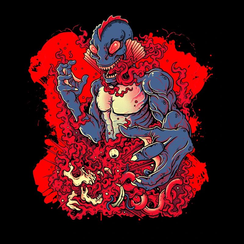 Fantasy Horror Creature - Death Lagoon