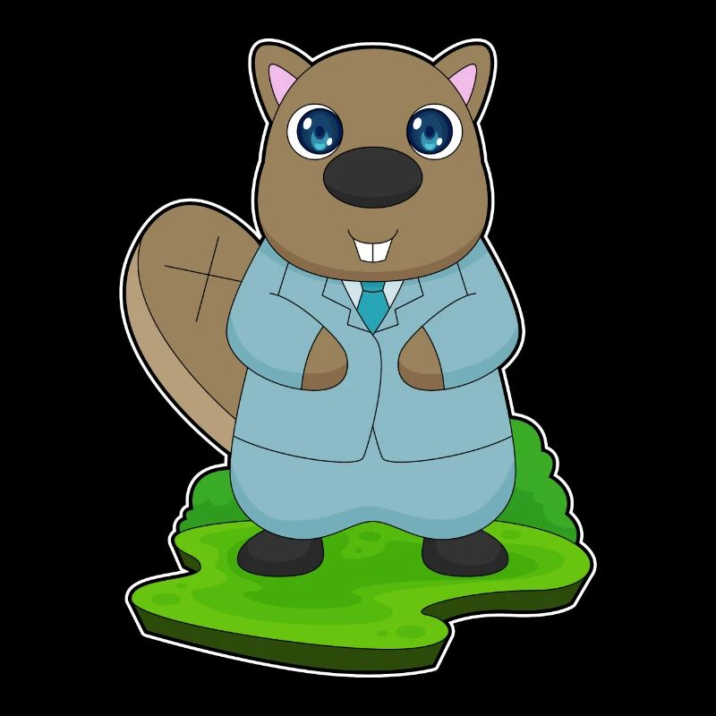 Beaver Groom Costume Mariage