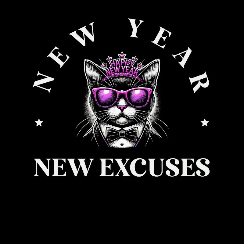 Jour de l’An, Nouvelles excuses, Humour intentionnel, Fixation d’objectifs