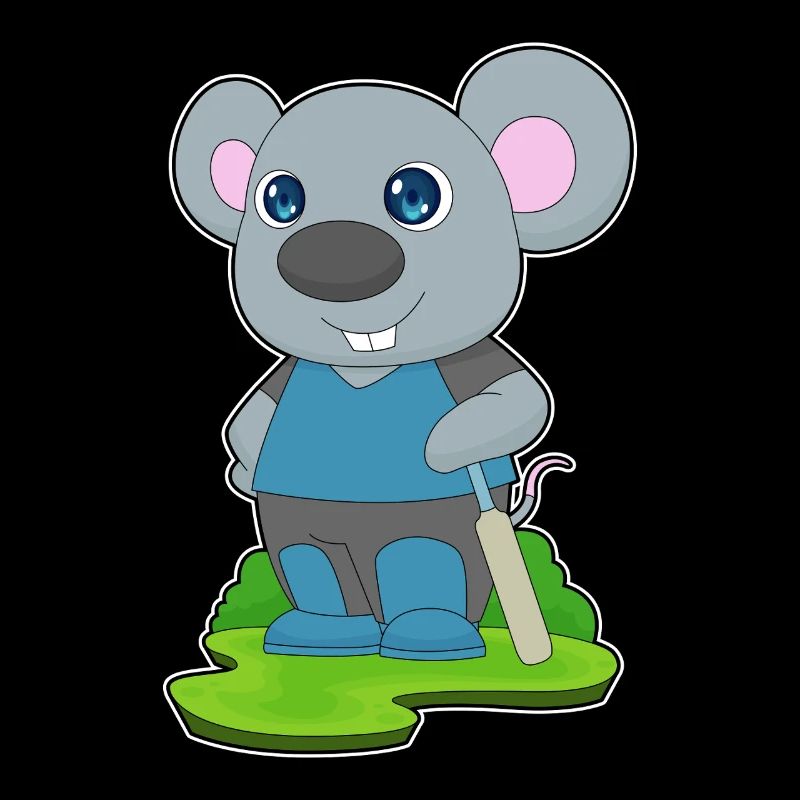 Souris Cricket Battes de cricket
