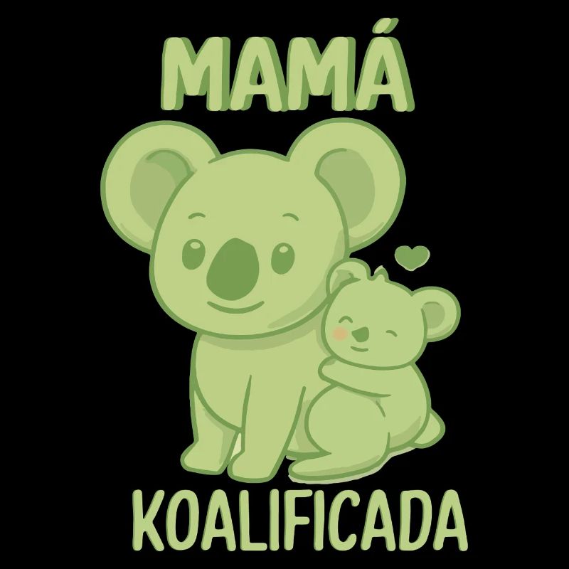 Mamá Koalificada Dia De La Madre Divertida Koala