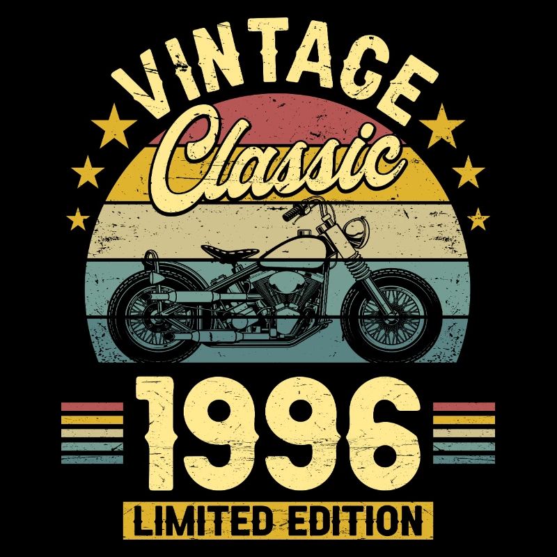 1996 Biker 30. Geburtstag Mann
