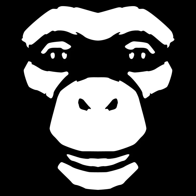 Monkey Face – Wild Jungle Primate Style