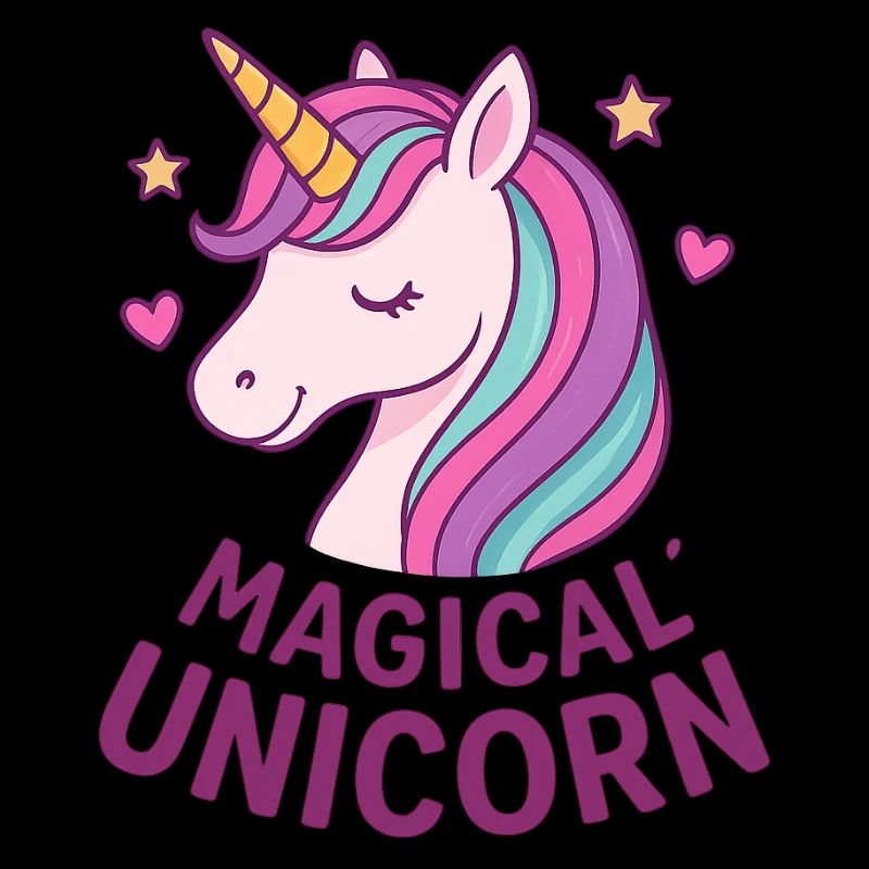 Magic Unicorn Pastel Shine