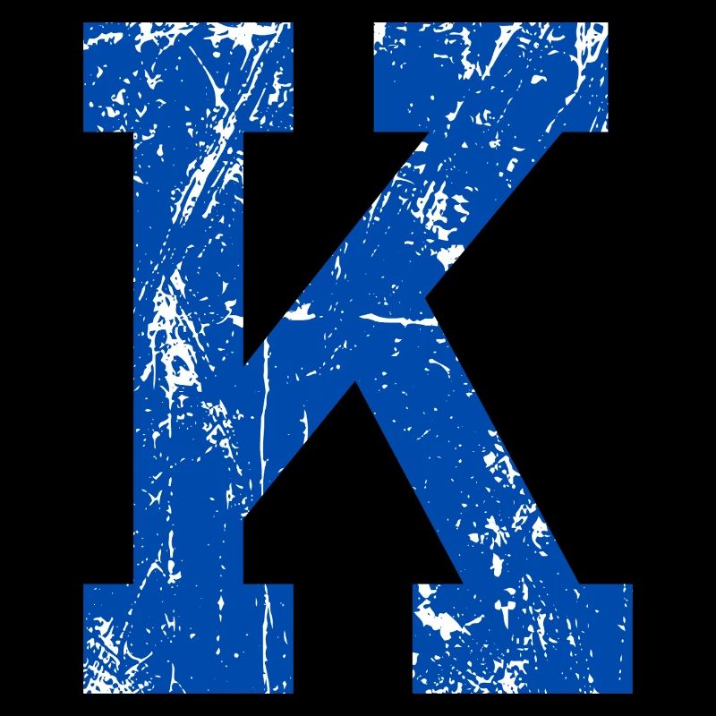 Retro Sport Buchstabe k