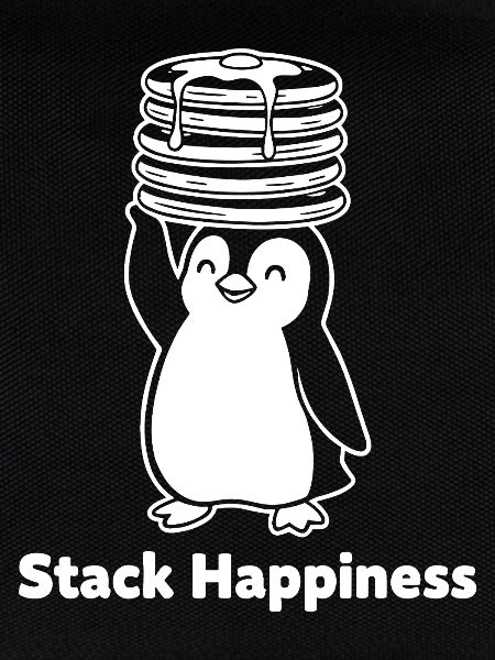 Stack Happiness Pinguin Pfannkuchen